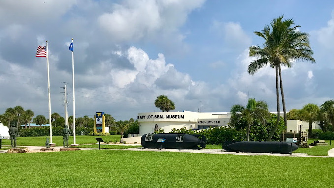 Navy SEAL Museum Sign in Fort Pierce, Florida