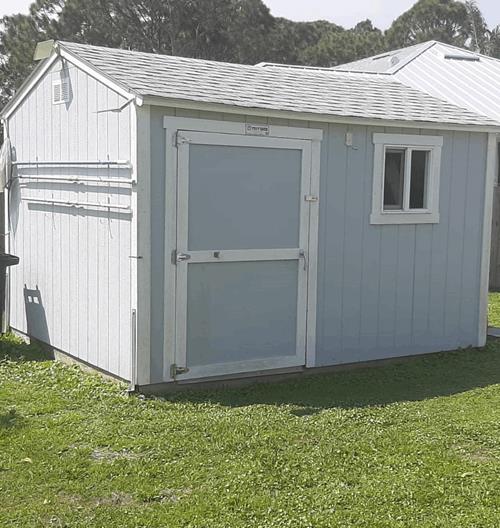 Storage shed demolition and removal in Fort Pierce, Fl